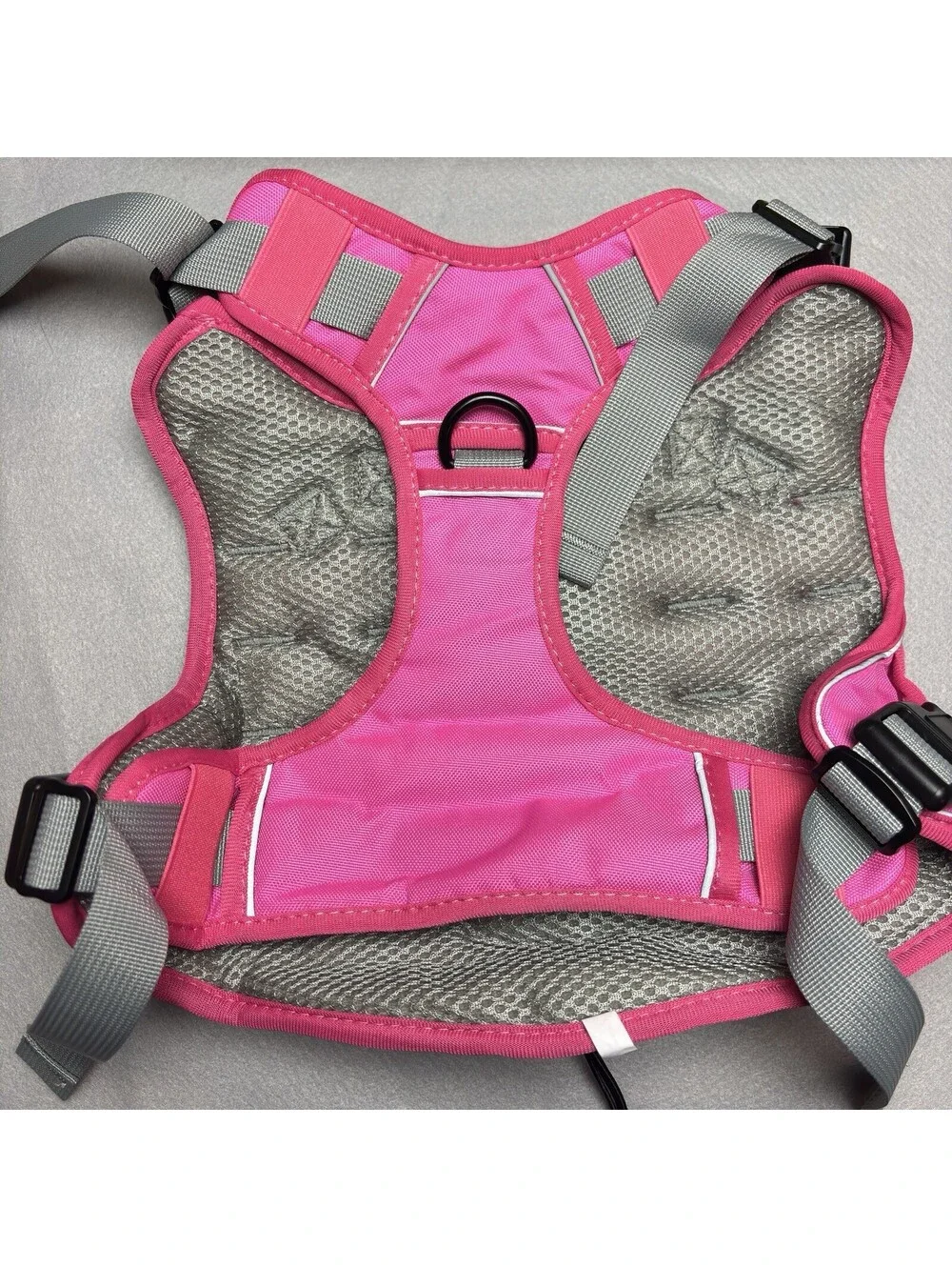 Tactical Dog Harness Vest Large Pink